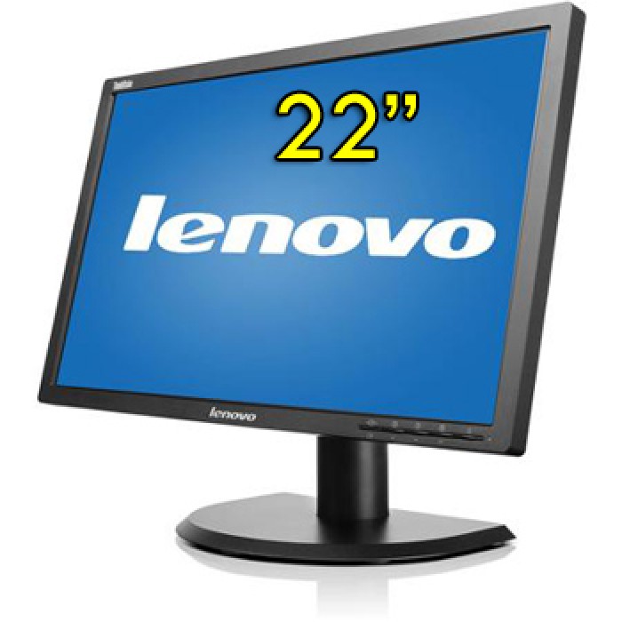 Monitor LCD 22 Pollici Lenovo ThinkVision L2251X 1680x1050 VGA DP Black 