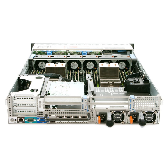 Server Dell PowerEdge R720 (2) Xeon Hexa-Core E5-2640 2.5GHz 15Mb Cache 32Gb Ram 2x3Tb (2) PSU Rack