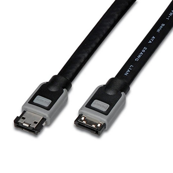 Digitus eSATA adapter cable, 1.5m 1.5m eSATA eSATA Nero cavo SATA