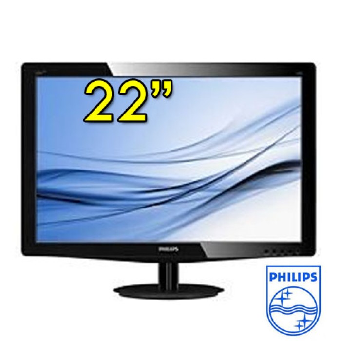 Monitor PC TFT LCD 22 Pollici Philips 220V3L