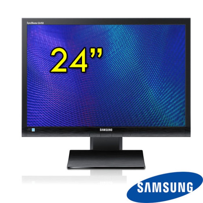 Monitor LCD Samsung SA450 24' Widescreen LED Black
