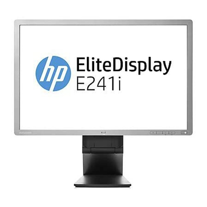 Monitor LCD HP EliteDisplay E241i 24 Pollici 1920x1200 USB VGA DVI DP Silver