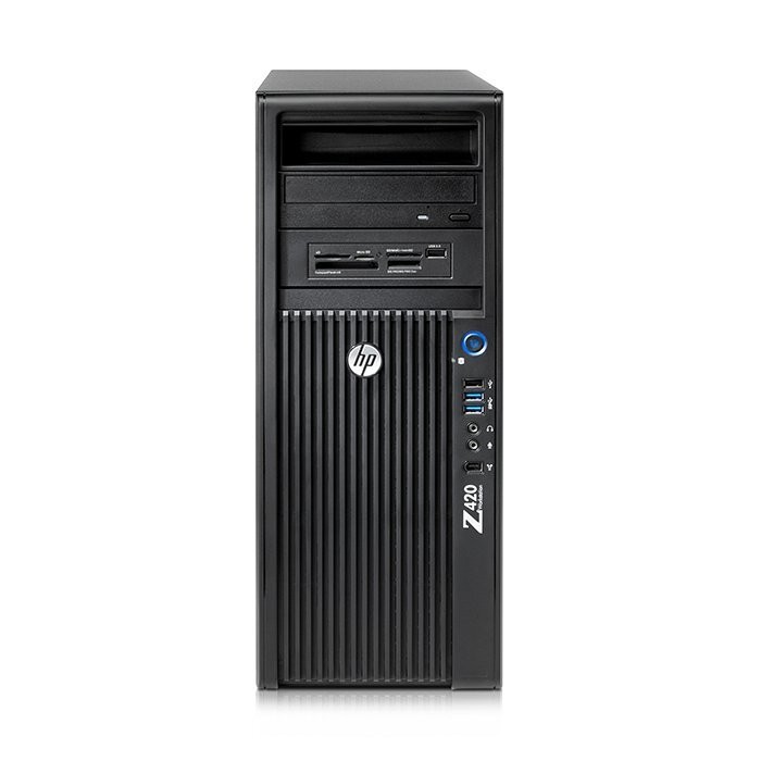 Workstation HP Z420 Xeon HEXA Core E5-1660 3.3GHz 32Gb 256Gb SSD QUADRO K4000 3Gb Windows 10 Professional 