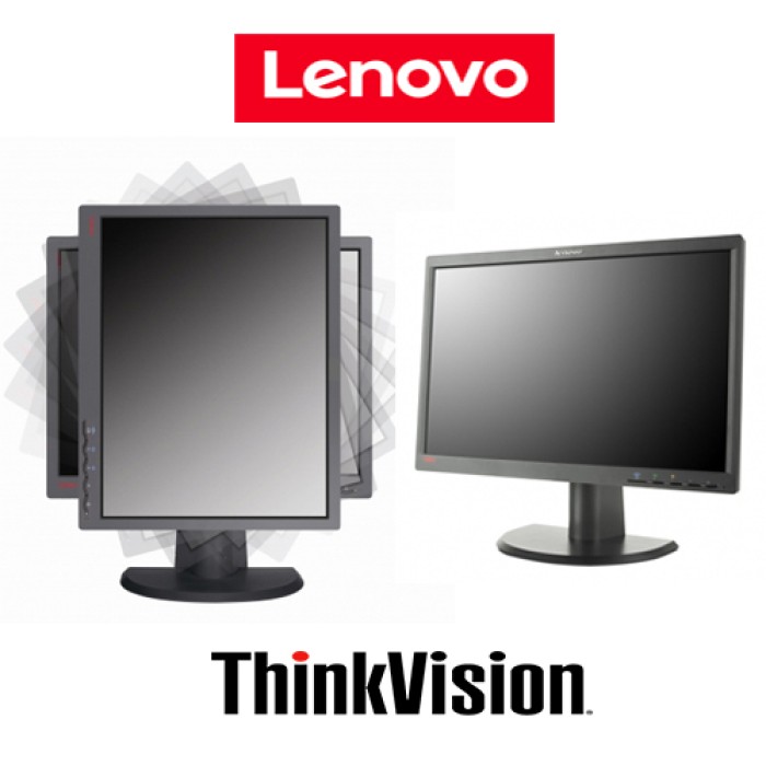 Monitor LCD 24 Pollici Lenovo ThinkVision LT2452P LED 1920 x 1200 Black