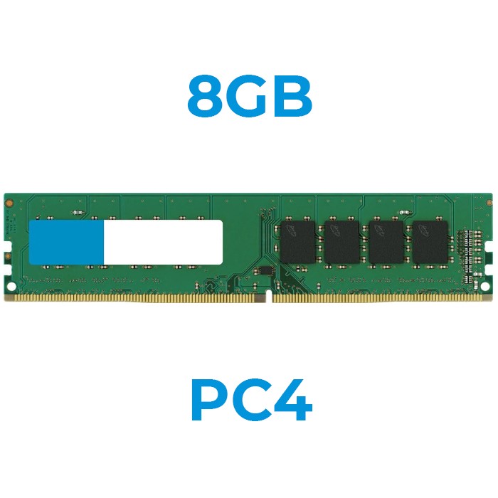 UPGRADE da 8Gb a 16Gb 24PIN PC4 21600-2666mhz DIMM x PC (Ordinabile solo con nostri PC) 