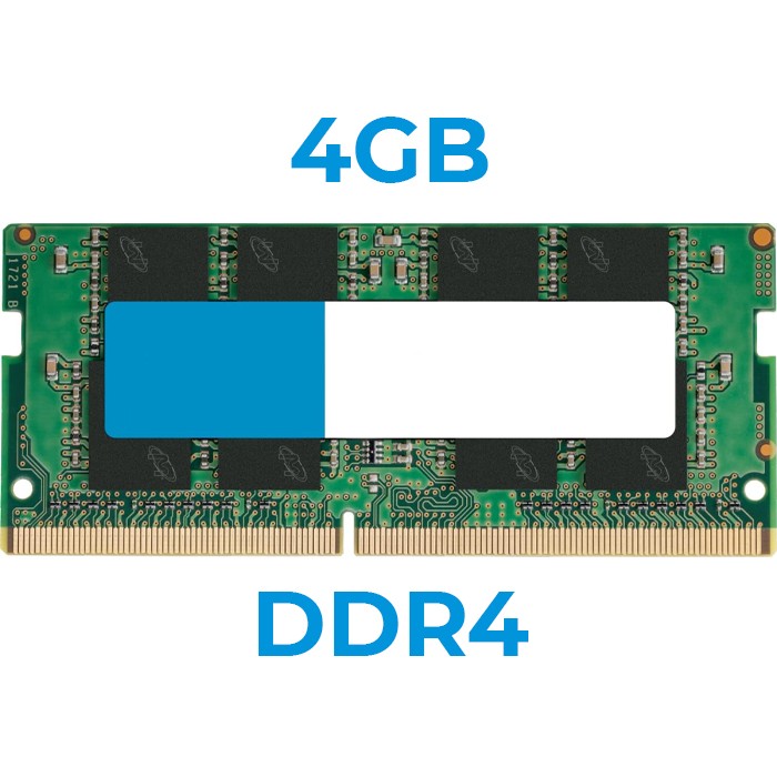 UPGRADE da 4Gb a 8Gb Sodimm DDR4 x PORTATILI (Ordinabile solo con nostri Notebook)