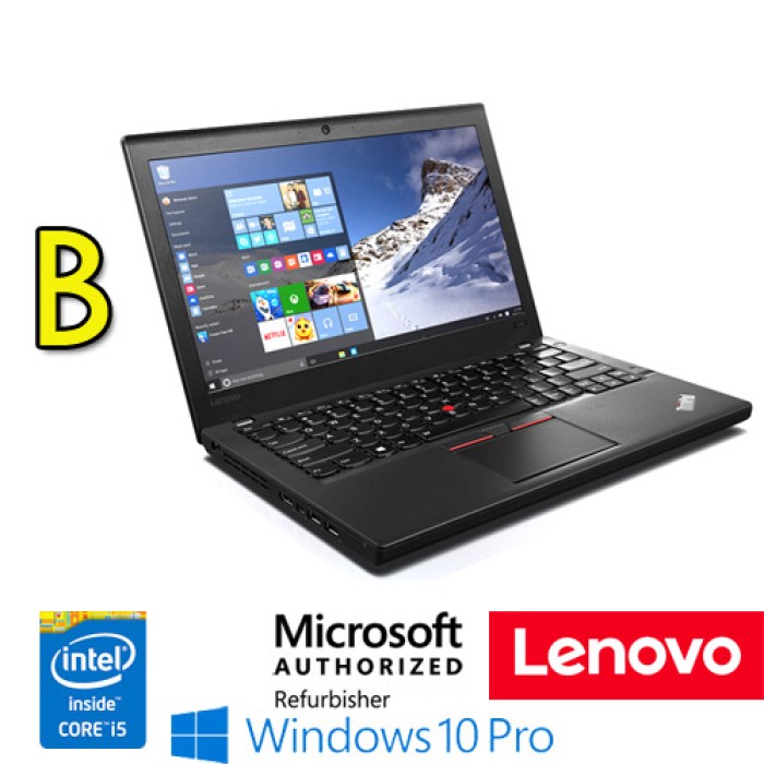Notebook Lenovo Thinkpad X260 Core i5-6300U 8Gb 512Gb SSD 12.5' WEBCAM Windows 10 Professional [Grade B]
