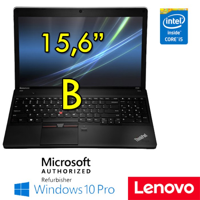 Notebook Lenovo ThinkPad Edge E530 Core i5-3210M 2.5GHz 8Gb 500Gb 15.6' LED Windows 10 Pro. [Grade B]