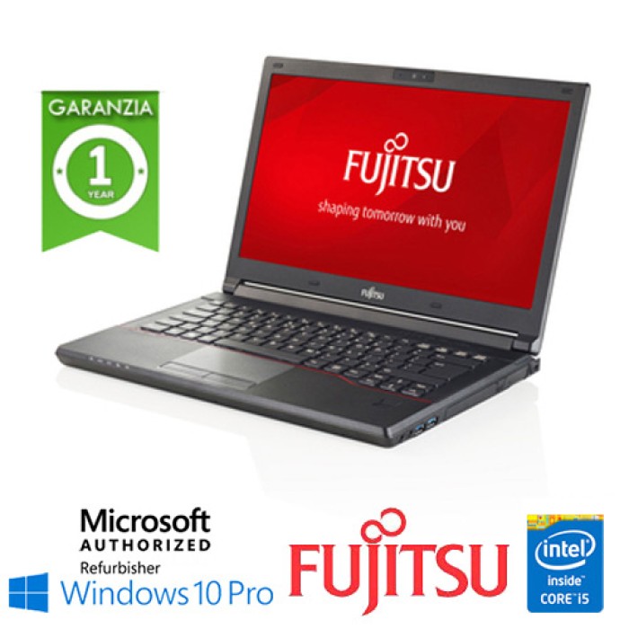 Notebook Fujitsu Lifebook E746 Core i5-6200U 8Gb Ram 256Gb SSD 14' Windows 10 Professional
