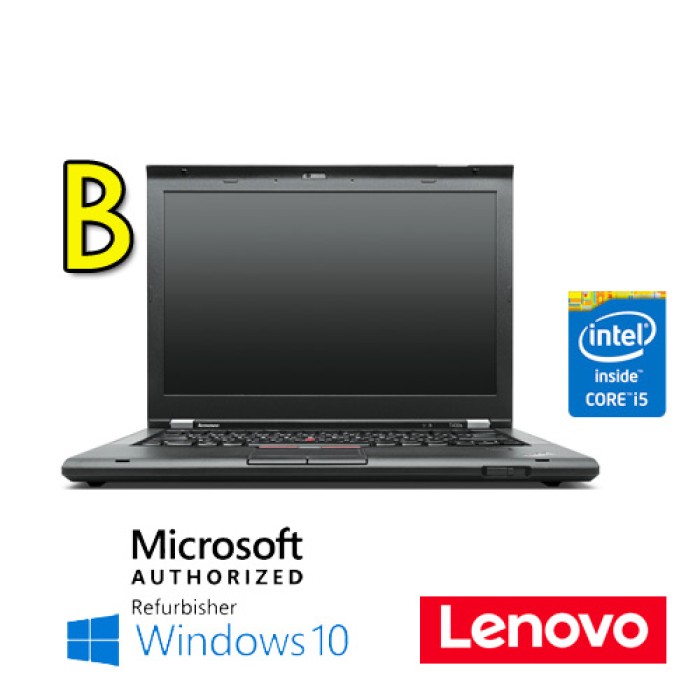 Notebook Lenovo ThinkPad L412 Core i5-520M 2.4GHz 4Gb 320Gb 14.1' DVD-RW Windows 10 HOME [Grade B]