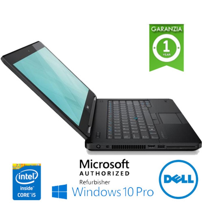 Notebook Dell Latitude E5450 Core i3-5010U 2.1GHz 8Gb 128Gb SSD 14' WEBCAM Windows 10 Professional