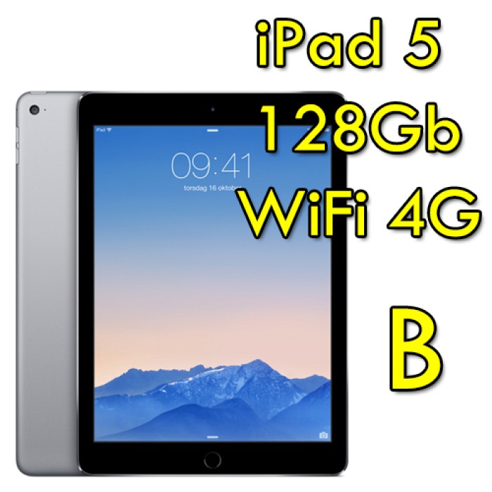 Apple iPad 5 128Gb 9.7' A9 Wifi 4G Cellular Retina Bluetooth Webcam MP262TY/A [Grade B]