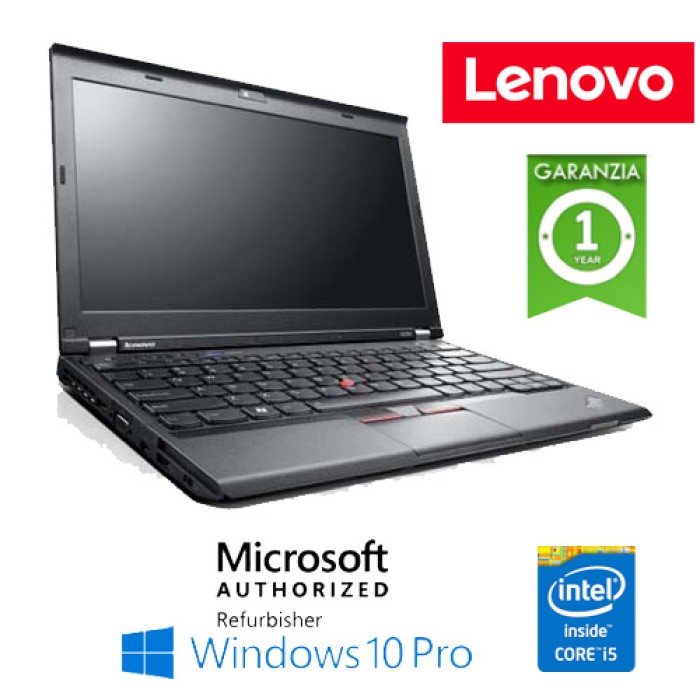 Notebook Lenovo ThinkPad X230 Core i5-3320 8Gb 128Gb SSD 12.5' Windows 10 Professional