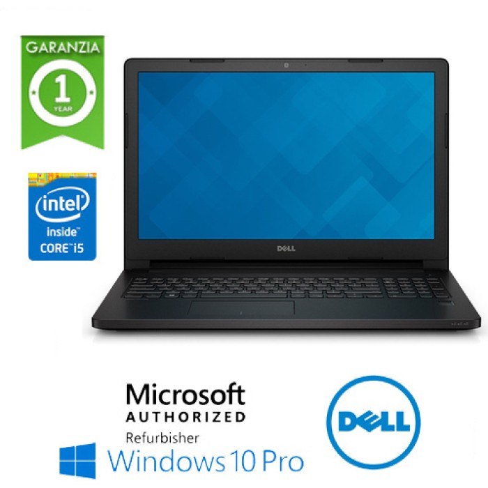 Notebook Dell Latitude E3560 Core i5-5200U 2.2GHz 8Gb 500Gb 15.6' WEBCAM Windows 10 Professional