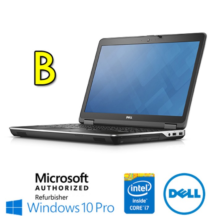 Notebook Dell Latitude E6540 Core i7-4800MQ 8Gb 256Gb 15.6' DVD WEBCAM Windows 10 Professional [Grade B]