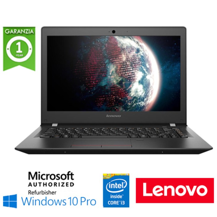 Notebook Lenovo E31-70 Core i3-5005U 2.0GHz 8Gb 128Gb SSD 13.3' Windows 10 Professional