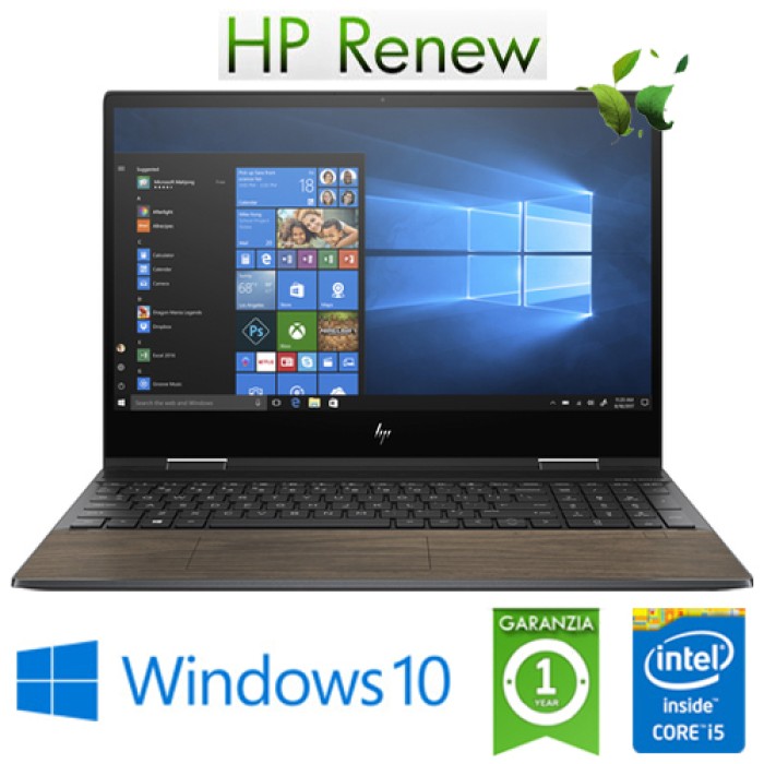 Notebook HP Envy X360 15-dr1030nl Core i5-10210U 16Gb 512Gb SSD 15.6' UHD Nvidia GeForce MX250 4GB Win 10 HOME