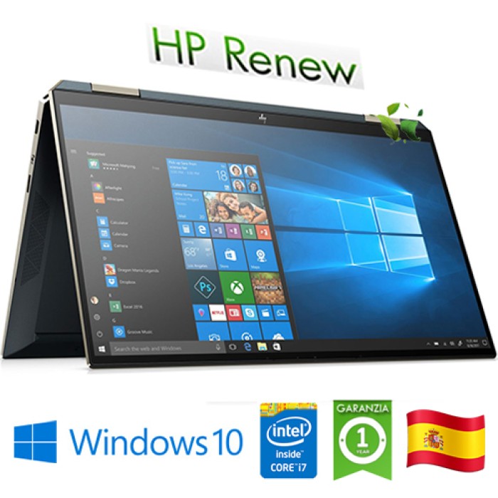 Notebook HP Spectre x360 13-aw0004ns i7-1065G7 16Gb 1Tb SSD 13.3' FHD BV LED Win 10 HOME [LINGUA SPAGNOLA]