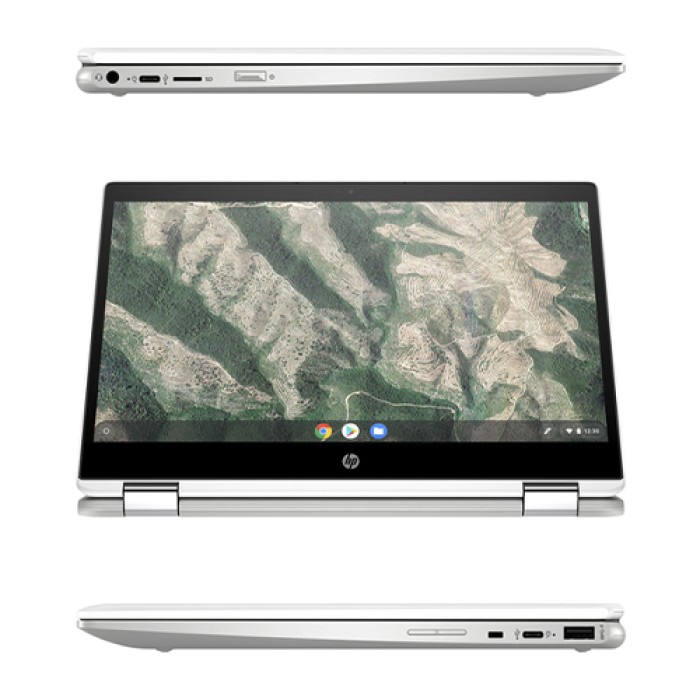 Notebook HP Chromebook x360 14b-ca0000ns CEL N4000 1.1GHz 2Gb 64Gb 14' FHD LED TS Chrome OS [LINGUA SPAGNOLA]