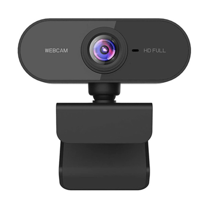 Webcam USB CON MICROFONO INCORPORATO, HD 1280X720P, 30FPS, CAVO USB 2.0 , PLUG AND PLAY USB 2.0