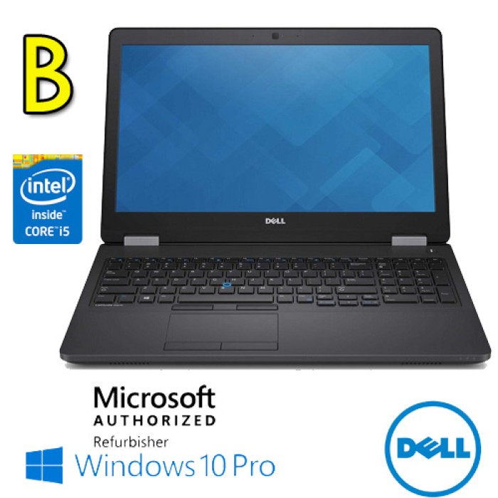 Notebook Dell Latitude E5580 Core i5-6300U 2.3GHz 8Gb Ram 256Gb SSD 15.6' Windows 10 Professional [Grade B]