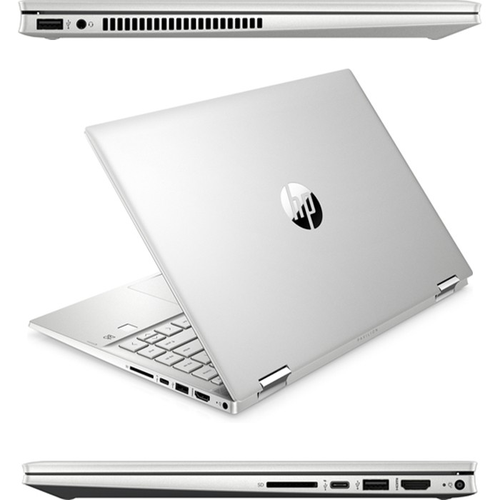 Notebook HP Pavilion X360 Convertibile 14-dw1004nl i5-1135G7 2.4GHz 8Gb 512Gb SSD 14' FHD LED TS Win 10 HOME