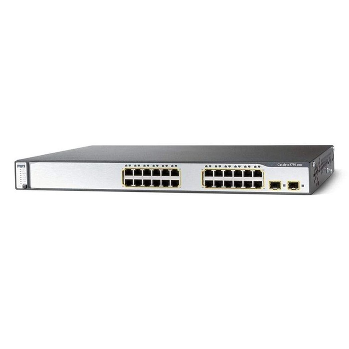 Cisco Catalyst 3750 24 Port Switch POE - WS-C3750-24PS-S