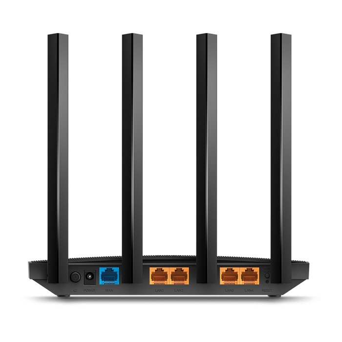 TP-Link Archer C6 Router F (FTTH FTTB Ethernet) fino a 1Gbps Wi-Fi AC1200