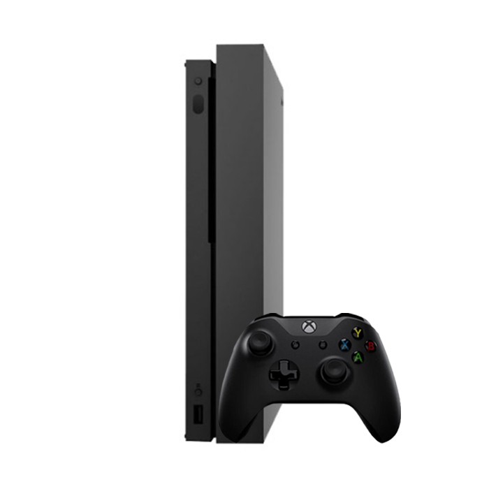 Console Microsoft Xbox One X 1TB HDD 4K Ultra HD Blu-Ray/DVD Controller Incluso Black