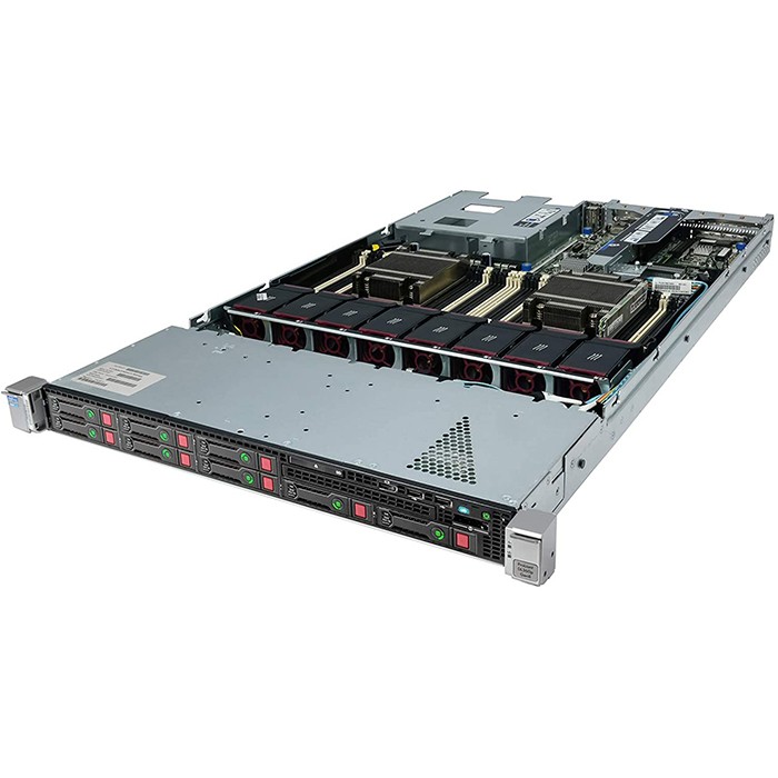 Server HP Proliant DL360P G8 (2) Xeon E5-2670 2.6GHz 32GB Ram 300GB SAS HDD PSU