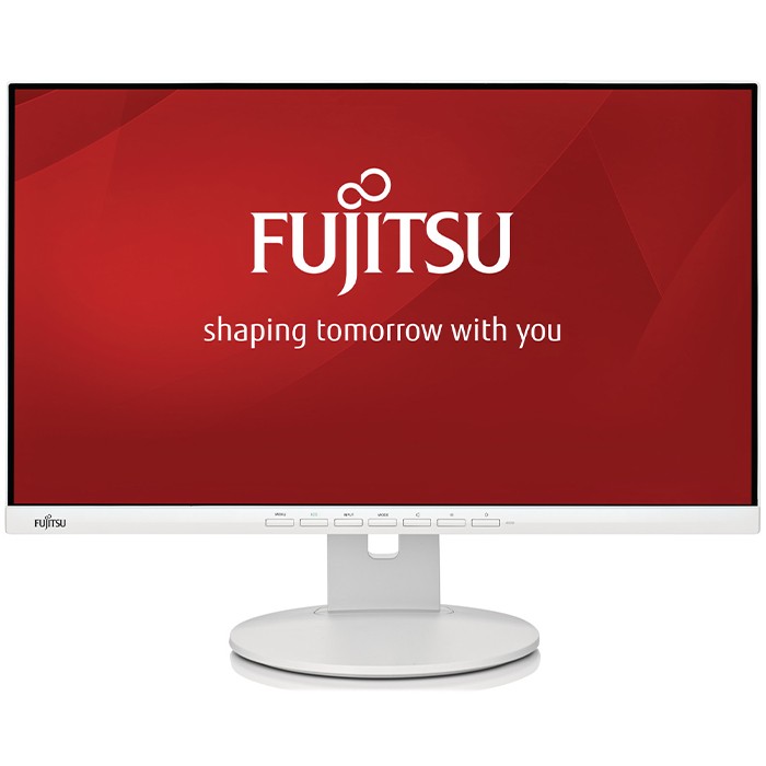 Monitor Fujitsu B24-9 TE 24 Pollici 1920x1080 Full-HD LED USB VGA HDMI DP White