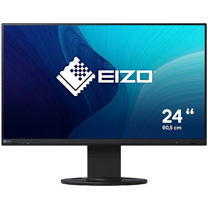 Monitor Eizo FlexScan EV2460-BK 24 Pollici 1920x1080 Full-HD LED VGA DVI HDMI DP Black