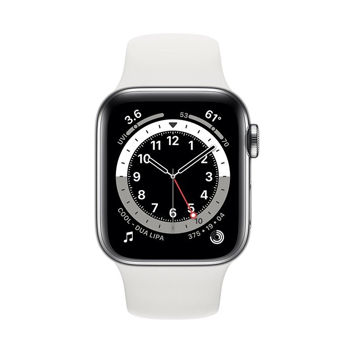 Smartwatch Apple Watch 7 Hermes Cellular (A2478) 45mm OLED Touchscreen WiFi LTE GPS Silver [Grade B]