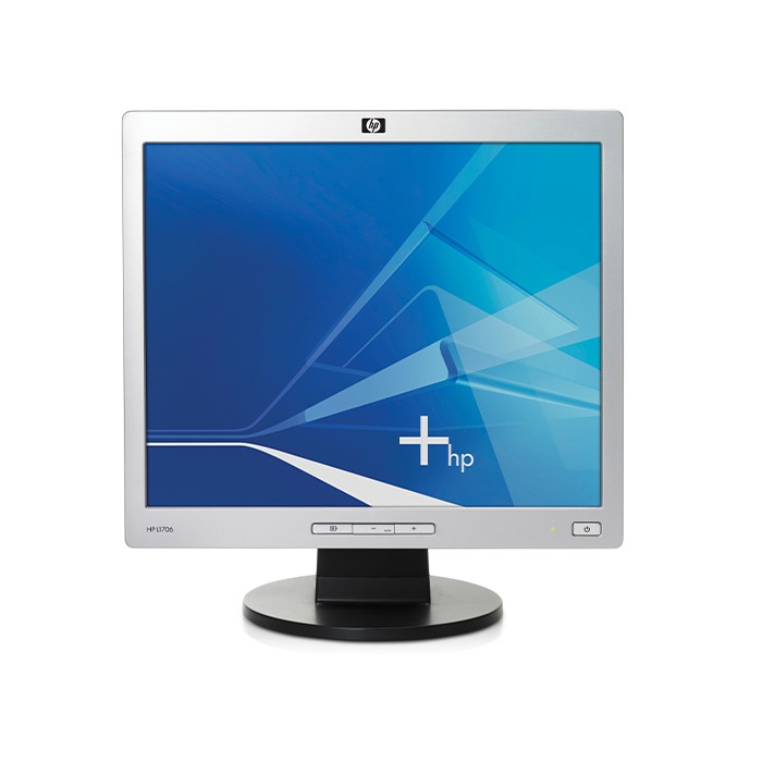 Monitor HP L1706 LCD 1280 x 1024 VGA Black Silver