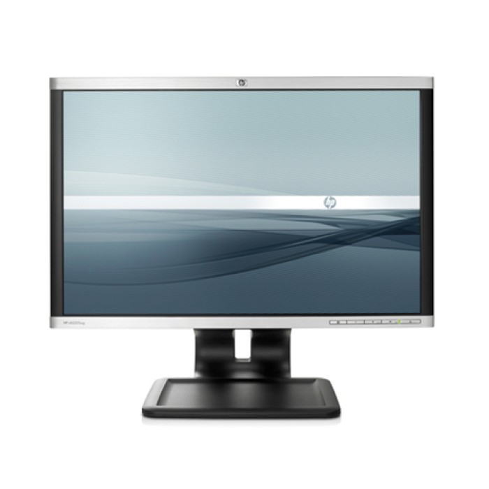 Monitor HP LA2205wg 22 Pollici LCD 1680 x 1050 VGA DVI USB Wide Silver Black