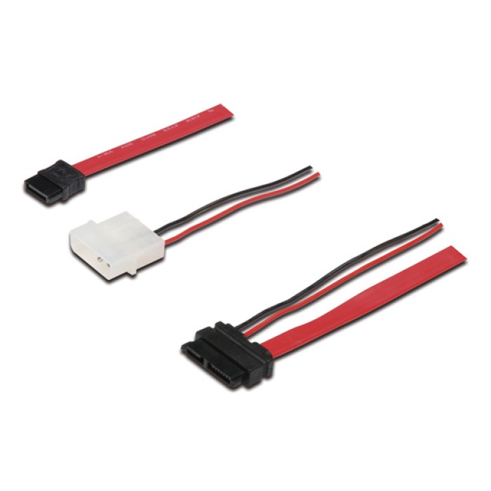 CAVO SATA II/III DI CONNESSIONE SLIM LINE 22 POLI CON ALIMENTAZIONE CM 50