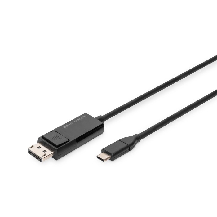 DIGITUS Cavo adattatore bidirezionale USB Type C <=> DisplayPort