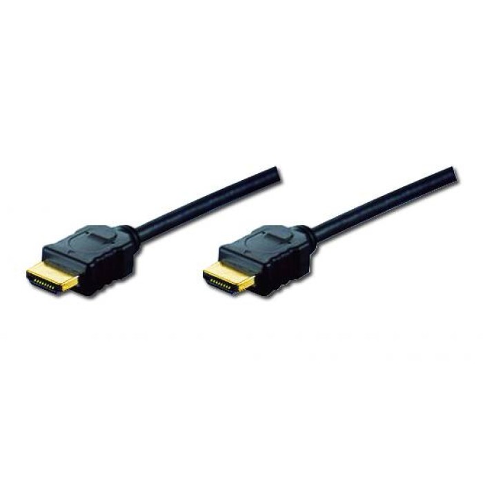 CAVO DI COLLEGAMENTO HDMI 3D CON ETHERNET CONNETTORI DORATI MT. 10 TRIPLA SCHERMATURA