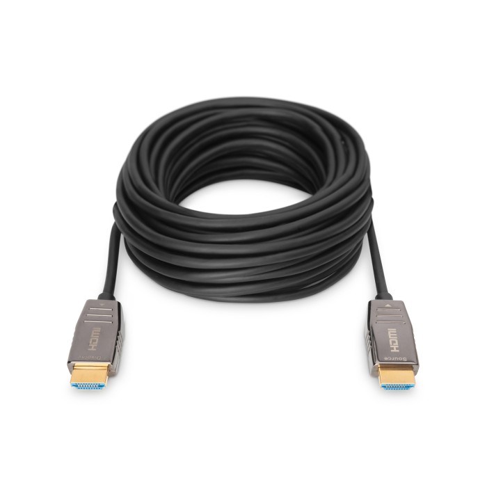 DIGITUS Cavo in fibra ottica ibrido HDMI? AOC, UHD 8K, 10 m