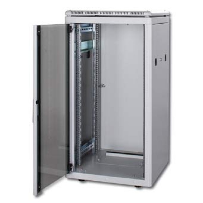 ARMADIO 42 UNITA' LINEA PROFESSIONALE (A)2020 X (L)600 X (P)600 MM. COLORE GRIGIO CHIARO