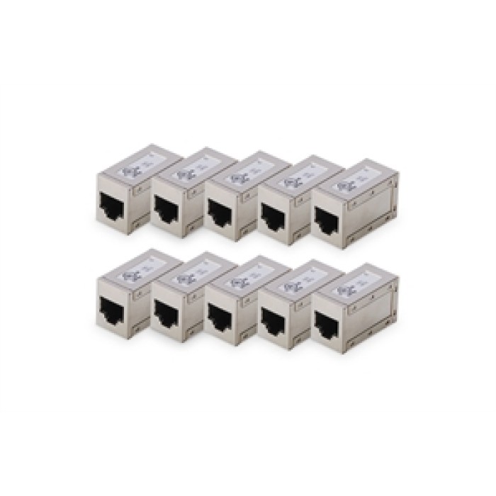 Accoppiamento modulare CAT 6, schermato - 10 pezzi