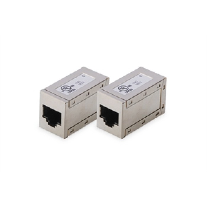 Accoppiamento modulare CAT 6, schermato - 2 pezzi