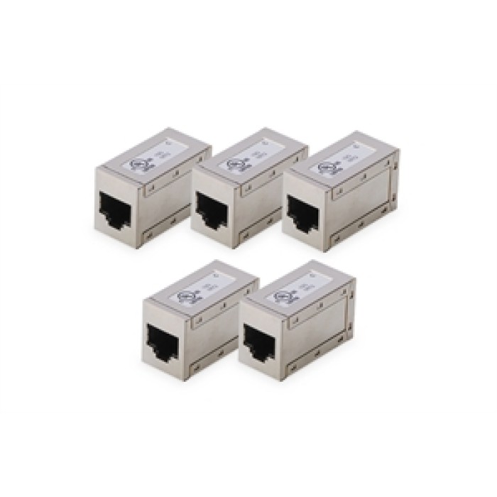 Accoppiamento modulare CAT 6, schermato - 5 pezzi