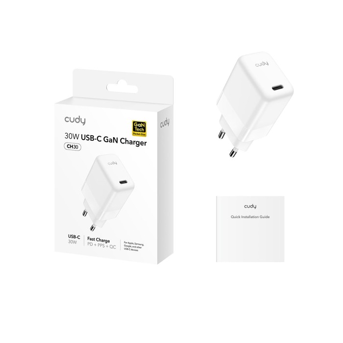 Caricabatterie USB-C GaN da 30 W