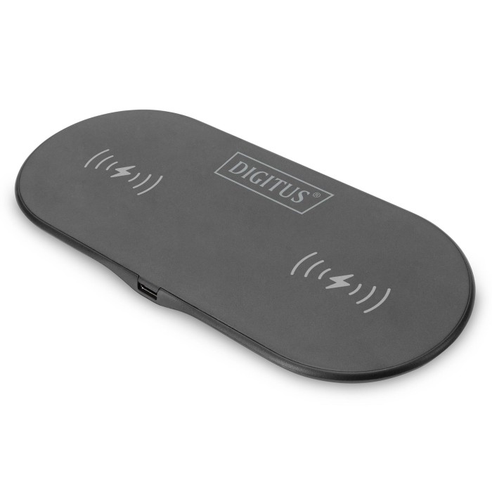 DIGITUS Wireless Charging, Pad, Duo, 15W DIGITUS