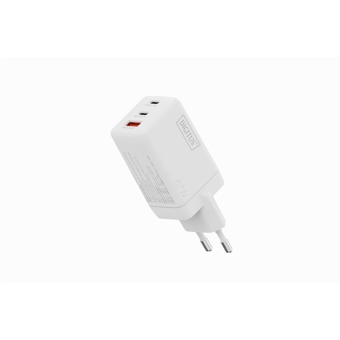 Caricatore USB GaN 67W, 2x USB-C, 1x USB-A