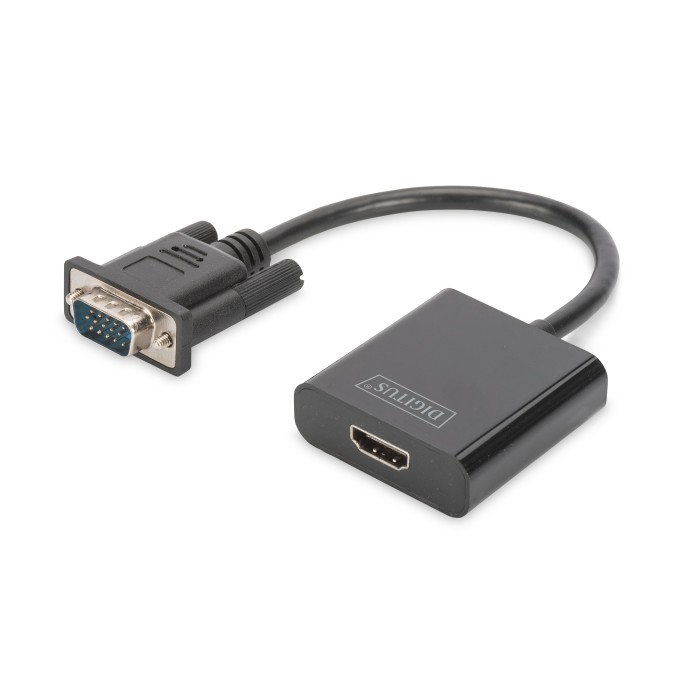 ADATTATORE PC VGA - MONITOR HDMI CON AUDIO DIGITUS