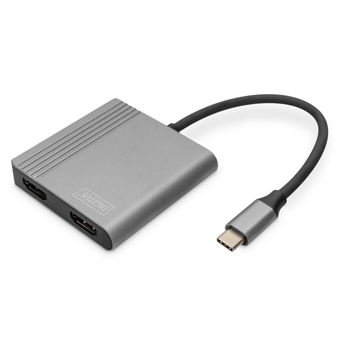 DIGITUS Adattatore grafico USB Type-C HDMI 4K 2in1
