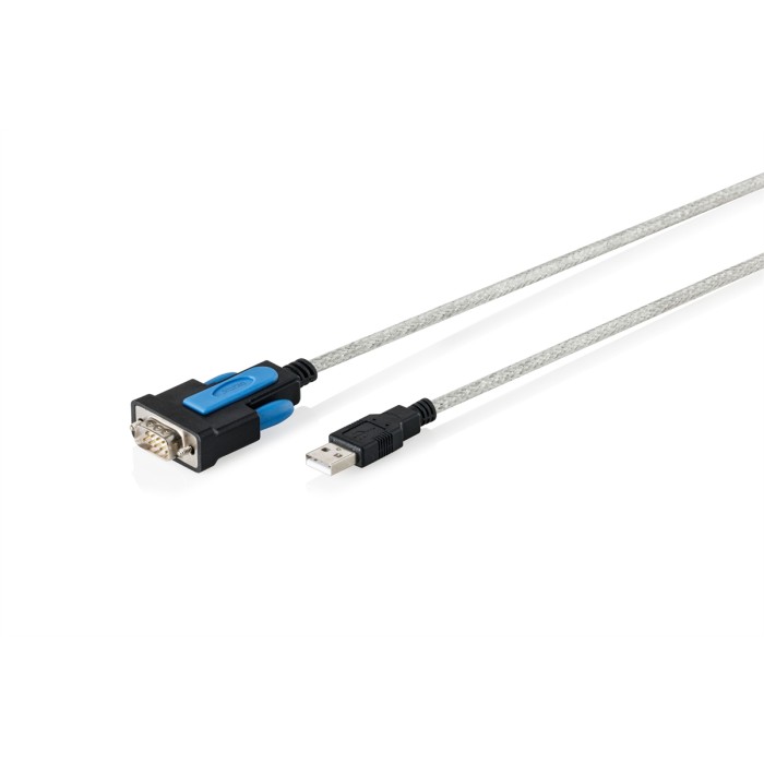 Cavo adattatore da USB 2.0 a RS232, 1,8 m, chipset FTDI integrato