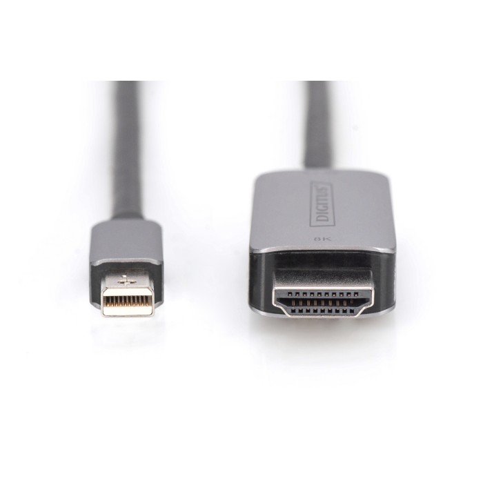 DIGITUS Cavo adattatore mini DisplayPort 8K, mini DP - HDMI tipo A mt 1